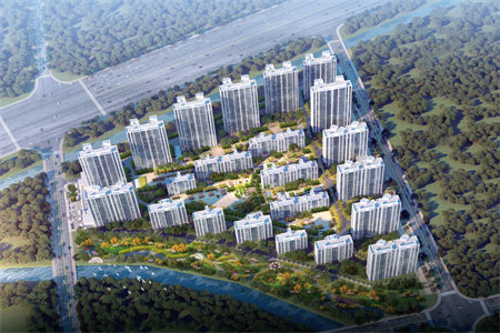 城南名士豪庭3室1厅1卫103m2精装修